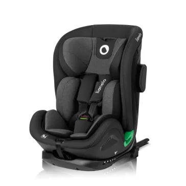   Lionelo Harper I-Size ISOFIX gyermekülés 76-150cm - Black Carbon Grey