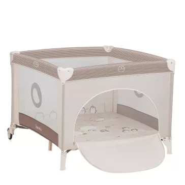 Lionelo Bonnie összecsukható járóka - Beige Sand