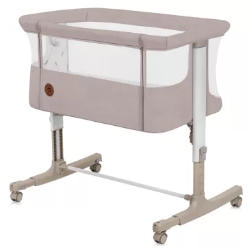   Lionelo Aurora 3in1 babaöböl, babaágy és bölcső - Beige Cappuccino