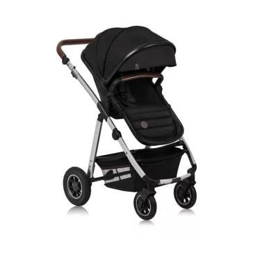 Lionelo Amber 3in1 multifunkciós babakocsi - Black Silver