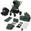 Lionelo Layla 3in1 Multifunkciós babakocsi - Green Forest
