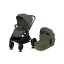 Lionelo Mika Plus 2in1 Multifunkciós babakocsi - Green Olive
