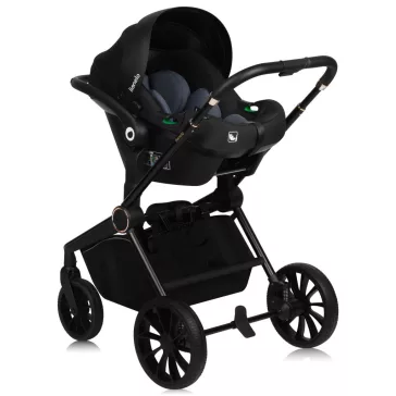Lionelo Mika Plus 3in1 multifunkciós babakocsi - Brown Rust