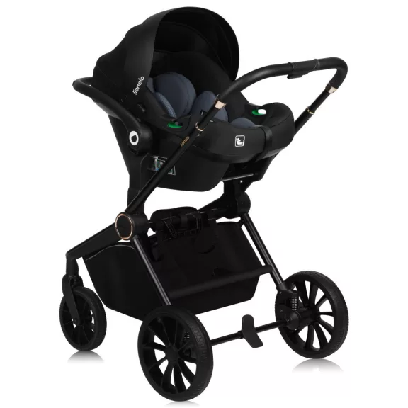 Lionelo Mika Plus 3in1 multifunkciós babakocsi - Brown Rust