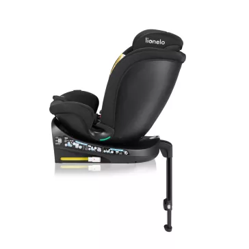   Lionelo Navy I-Size 360° forgatható ISOFIX gyermekülés 40-150cm - Black Onyx