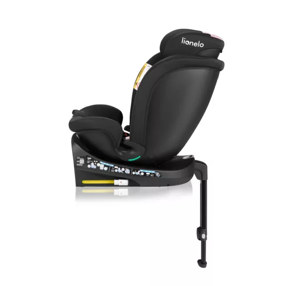 Lionelo Navy I-Size 360° forgatható ISOFIX gyermekülés 40-150cm - Black Pink