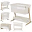 Lionelo Thomi Plus 5in1 gyerekágy, babaágy, babaöböl és kanapé - Beige Sand