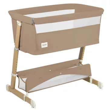   Lionelo Thomi Plus 5in1 gyerekágy, babaágy, babaöböl és kanapé - Beige Carmel