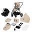 Lionelo Meril 3in1 multifunkciós babakocsi - Beige Sand