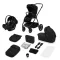 Lionelo Meril 3in1 multifunkciós babakocsi - Black Onyx