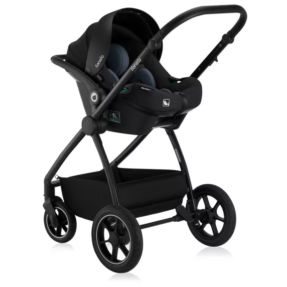 Lionelo Meril 3in1 multifunkciós babakocsi - Black Onyx