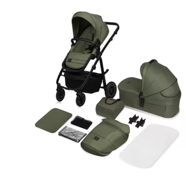   Lionelo Amber Plus 2in1 multifunkciós babakocsi - Green Forest