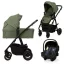 Lionelo Amber Plus 3in1 multifunkciós babakocsi - Green Forest
