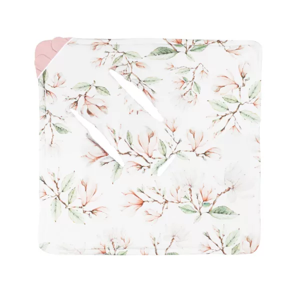 Lionelo Travel Swaddle autósülésbe való pólya, 90x90 cm - Beige Magnolia