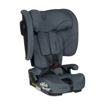   Lionelo Nelly I-Size ISOFIX összecsukható gyermekülés 76-150cm - Grey Graphite
