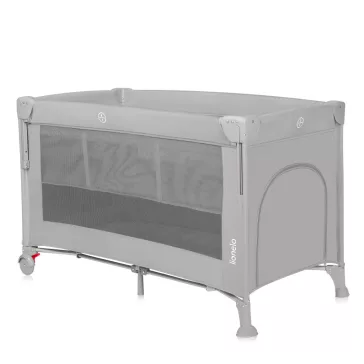 Lionelo Ellen 3in1 utazóágy és babaöböl- Grey Concrete