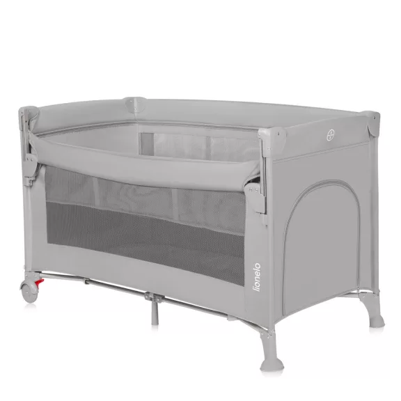 Lionelo Ellen 3in1 utazóágy és babaöböl- Grey Concrete