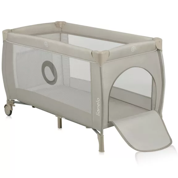 Lionelo Stefi Plus kétszintes utazóágy - Beige Cappuccino