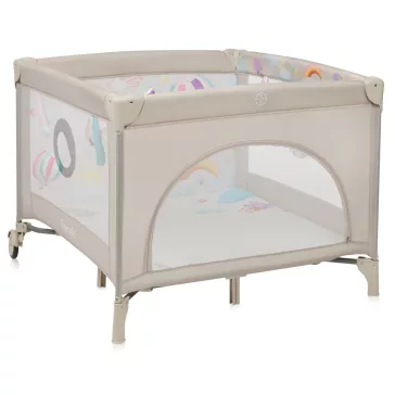 Lionelo Mille Plus utazójáróka - Grey Beige