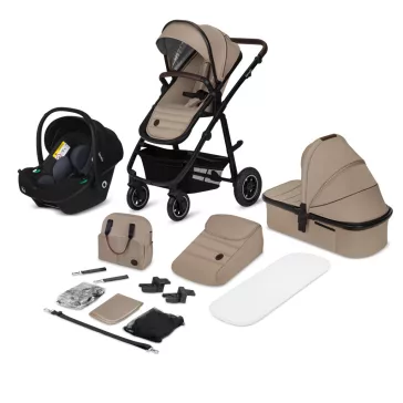 Lionelo Amber 3in1 multifunkciós babakocsi - Beige Sand