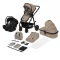 Lionelo Amber 3in1 multifunkciós babakocsi - Beige Sand