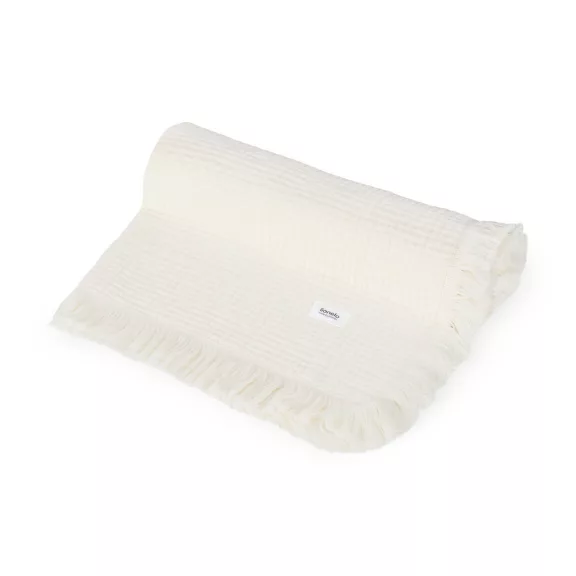Lionelo Muszlin pamut takaró - Natural Cream