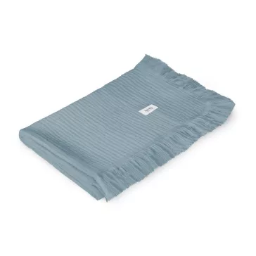 Lionelo Muszlin pamut takaró - Stone Blue
