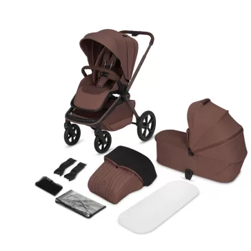   Lionelo Freya 2in1 multifunkciós babakocsi - Brown Chocolate