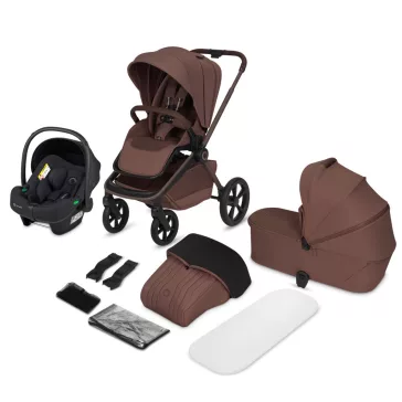  Lionelo Freya 3in1 multifunkciós babakocsi - Brown Chocolate