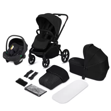 Lionelo Freya 3in1 multifunkciós babakocsi - Black Onyx