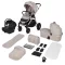 Lionelo Layla 3in1 Multifunkciós babakocsi - Beige Sand