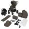 Lionelo Layla 3in1 Multifunkciós babakocsi - Beige Taupe