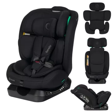 Lionelo Aart I-Size gyermekülés (40-150 cm) - Black Carbon