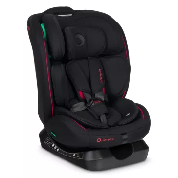 Lionelo Aart I-Size gyermekülés (40-150 cm) - Black Red
