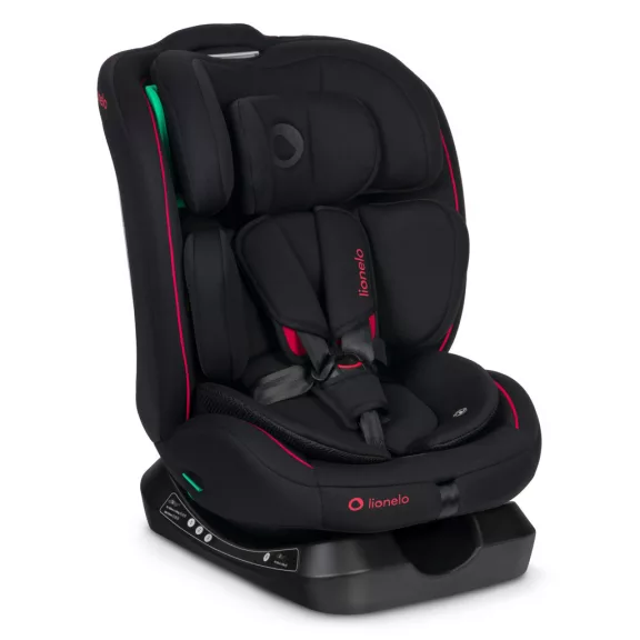 Lionelo Aart I-Size gyermekülés (40-150 cm) - Black Red