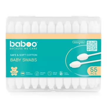 Baboo baba ultra puha biztonsági fültisztító, 55 db
