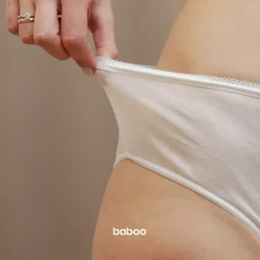 Baboo zülés utáni eldobható pamut alsó 4 db, XL