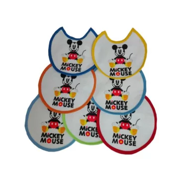 Disney Mickey bibs 16x16 cm
