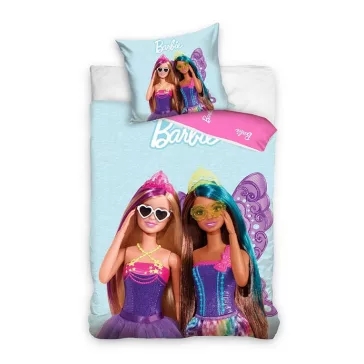 Barbie Wings ágyneműhuzat 100% pamut 140x200 + 65x65