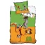 Madagascar KING JULIAN ágyneműhuzat garnitúra 140X200+70X90