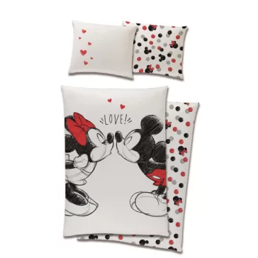   MICKEY EGÉR szerelem ágynemű Ágyneműgarnitúra 100% pamut 140x200 + 65x65