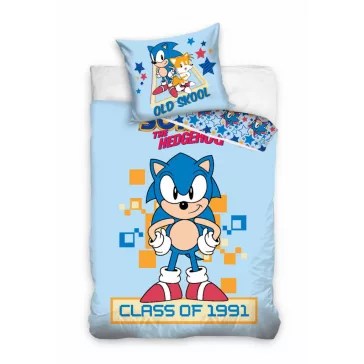   SONIC OLD SKOOL 1991 ágyneműgarnitúra 140x200+65x65 100% pamut