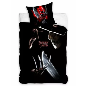   FREDDY KONTRA JASON WARNER BROS ágynemű 100% pamut 140x200 + 70x90 