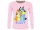 Bluey Hug Pink gyerek hosszú póló, felső 3 év / 98 cm