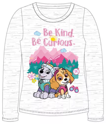 Mancs Őrjárat Be Kind gyerek hosszú póló, felső 7 év / 122 cm