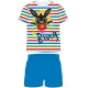 Bing Striped Blue gyerek rövid pizsama 3 év / 98 cm