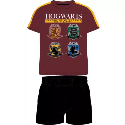 Harry Potter Witchcraft Red gyerek rövid pizsama 8 év / 128 cm