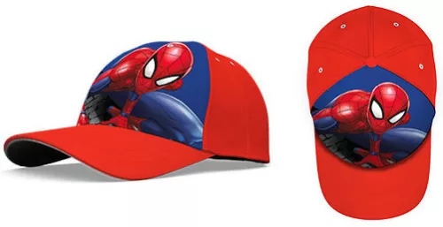 Pókember Marvelous Red gyerek baseball sapka 52 cm