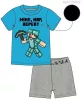 Minecraft Mine Nap Repeat gyerek rövid pizsama 6 év / 116 cm