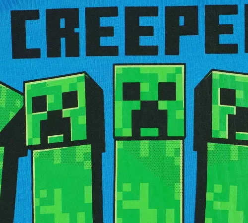 Minecraft Alpha gyerek rövid pizsama 10 év / 140 cm